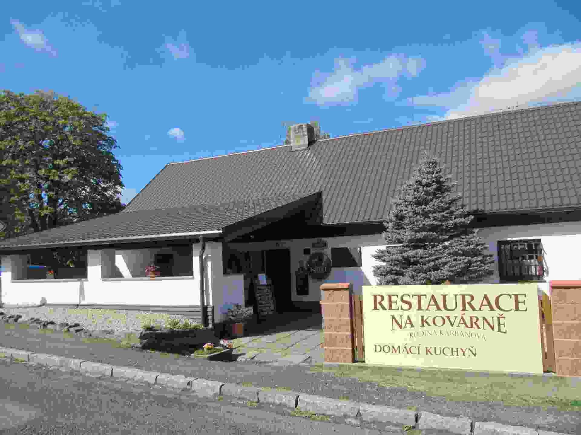 Restaurace Na kovárně  - pohled 